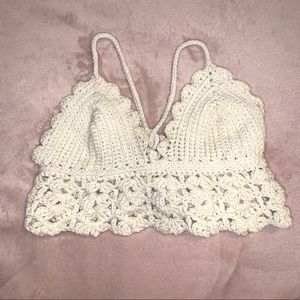 Handmade crotchet top